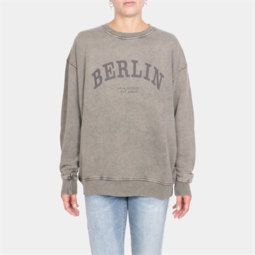 Lala Berlin Sweatshirt Berlin Cotton Washed Grey